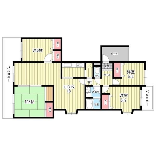 間取図(平面図)