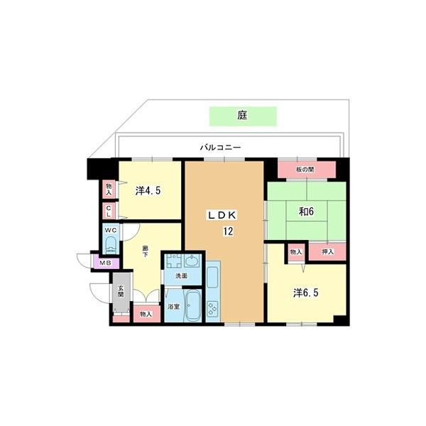 間取図(平面図)