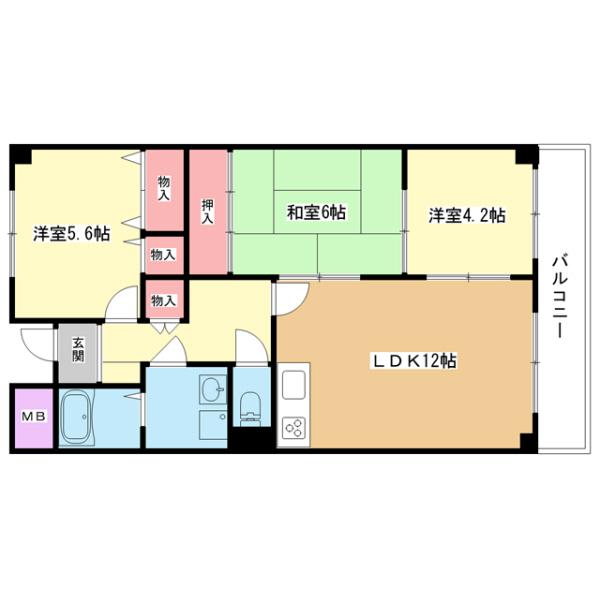 間取図(平面図)