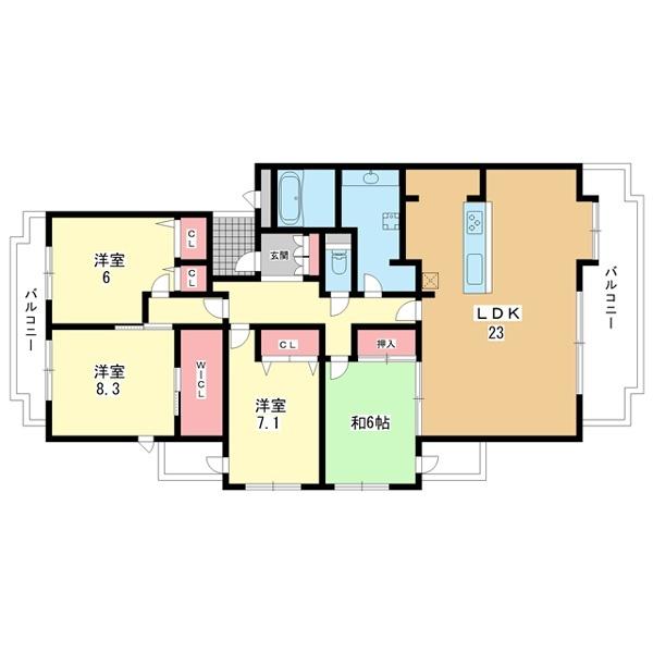 間取図(平面図)