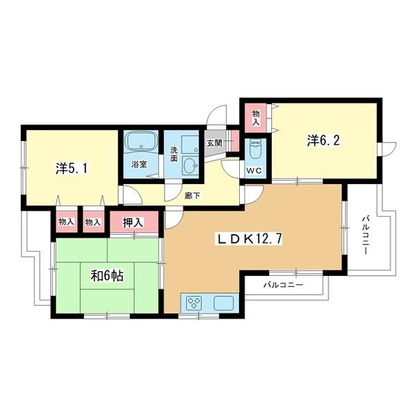 間取図(平面図)