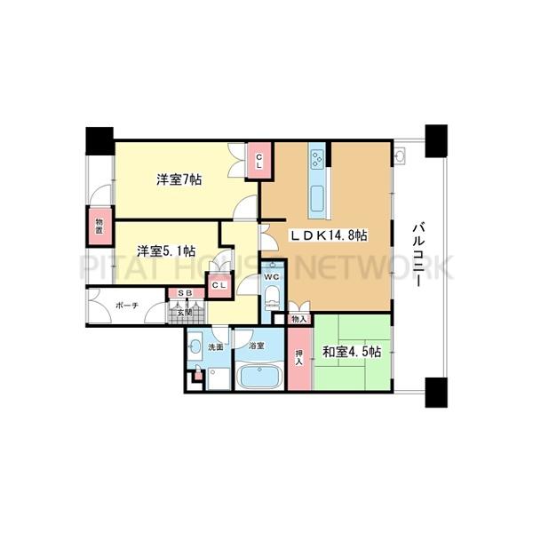 間取図(平面図)