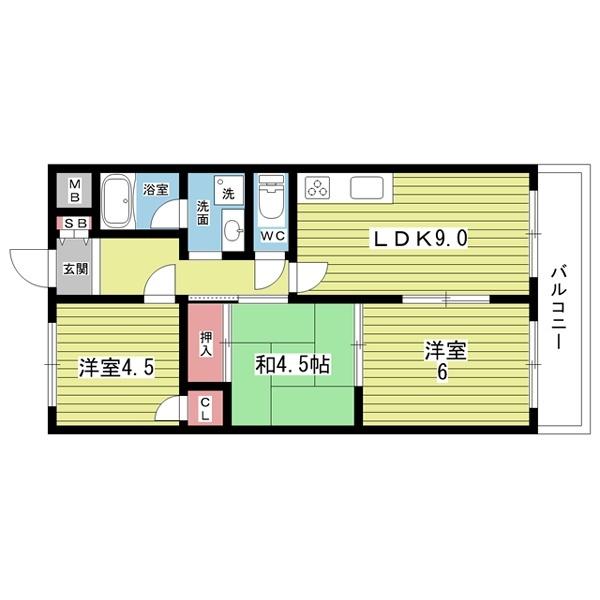 間取図(平面図)
