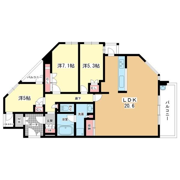 間取図(平面図)