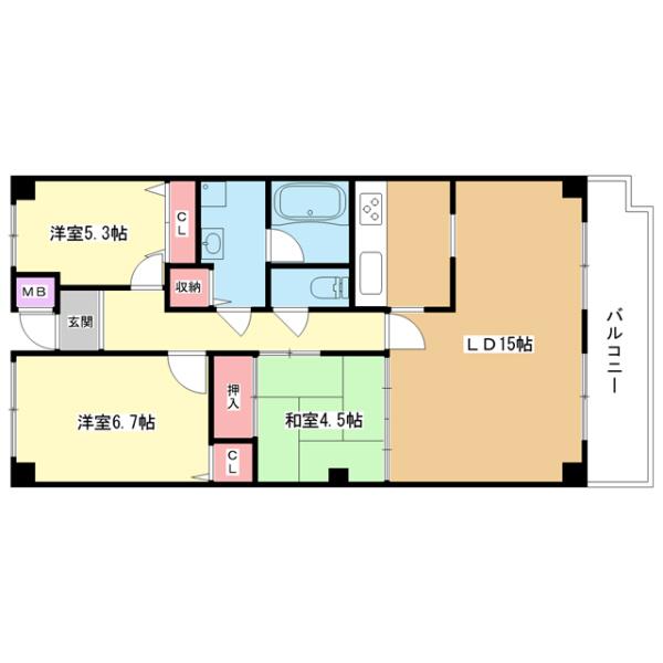 間取図(平面図)