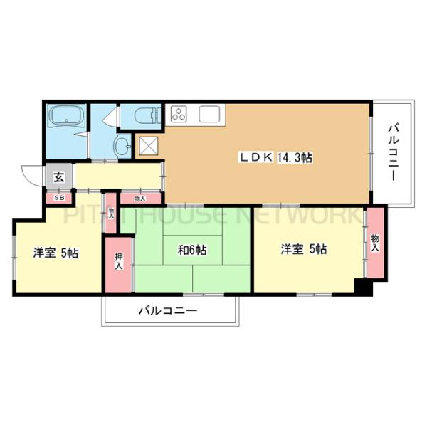 間取図(平面図)