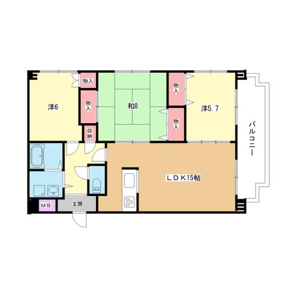 間取図(平面図)