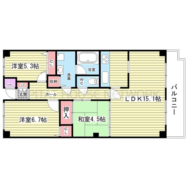 間取図(平面図)