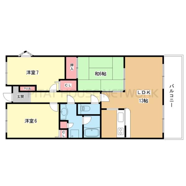間取図(平面図)