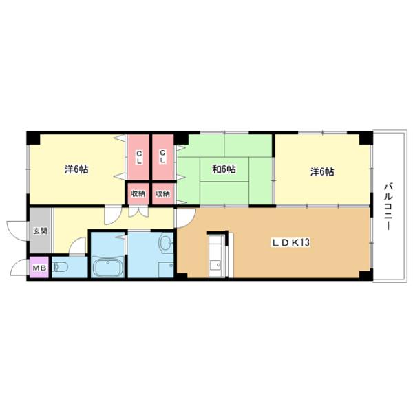 間取図(平面図)