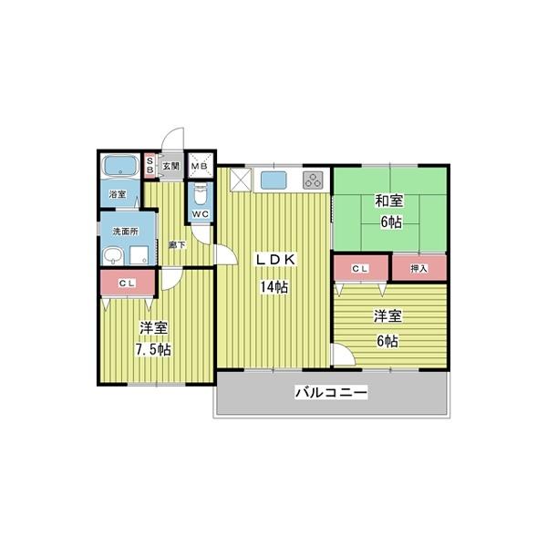 間取図(平面図)