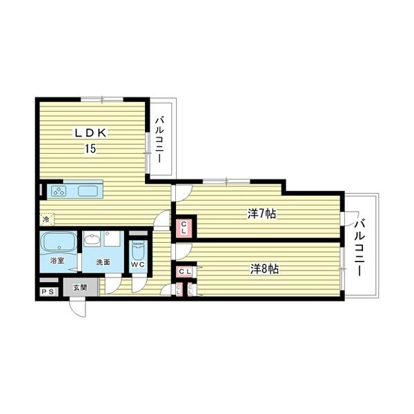 間取図(平面図)