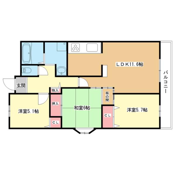 間取図(平面図)