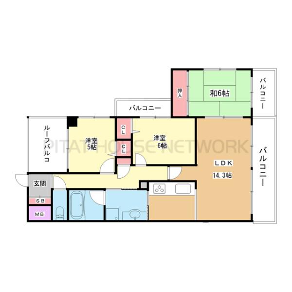 間取図(平面図)