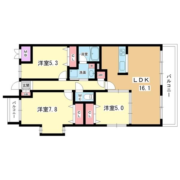 間取図(平面図)
