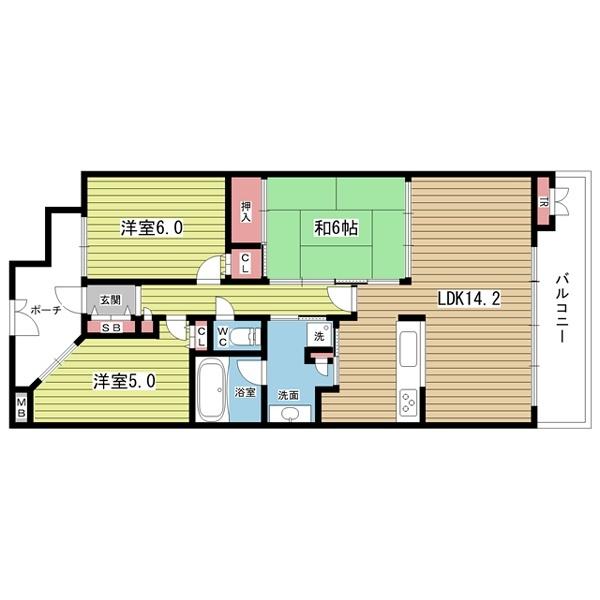 間取図(平面図)