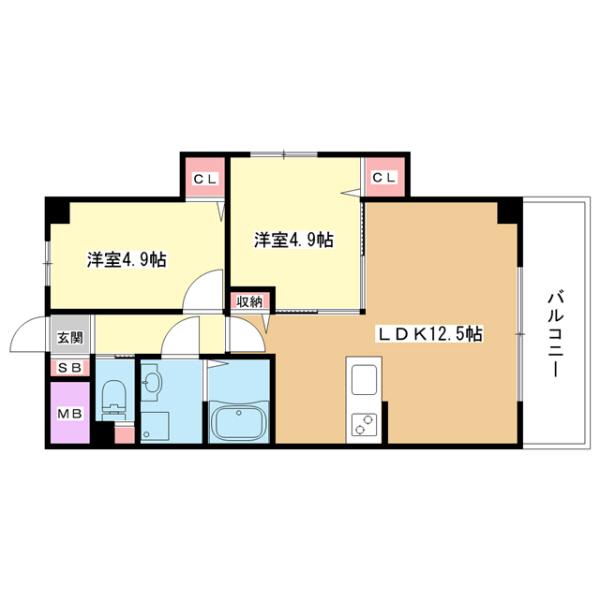 間取図(平面図)