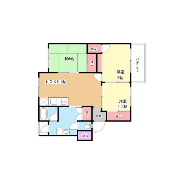 間取図(平面図)