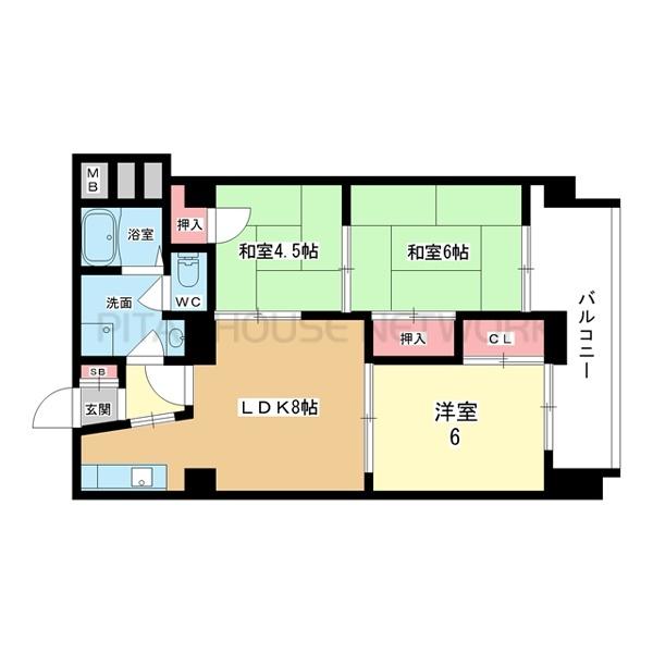 間取図(平面図)