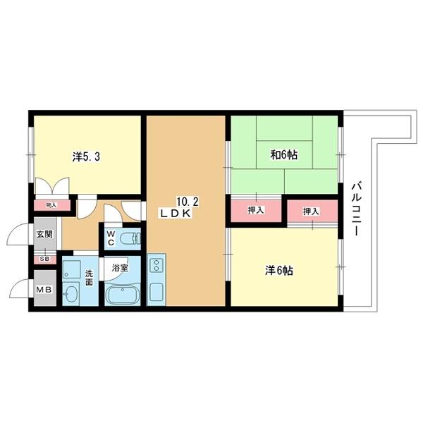 間取図(平面図)