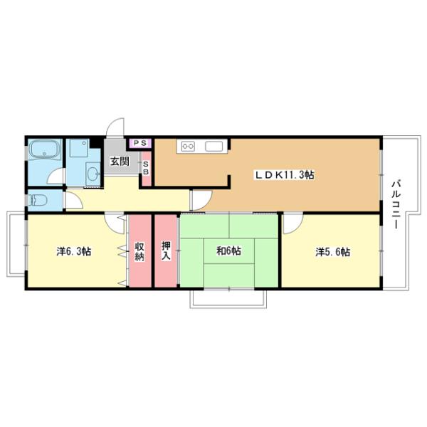 間取図(平面図)