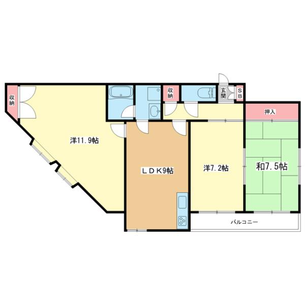 間取図(平面図)