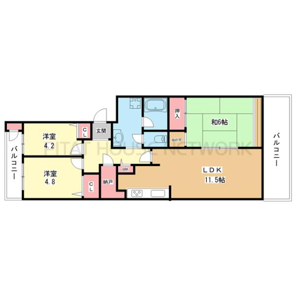 間取図(平面図)