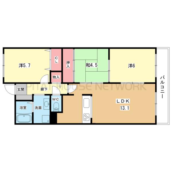 間取図(平面図)