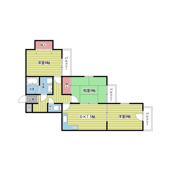 間取図(平面図)