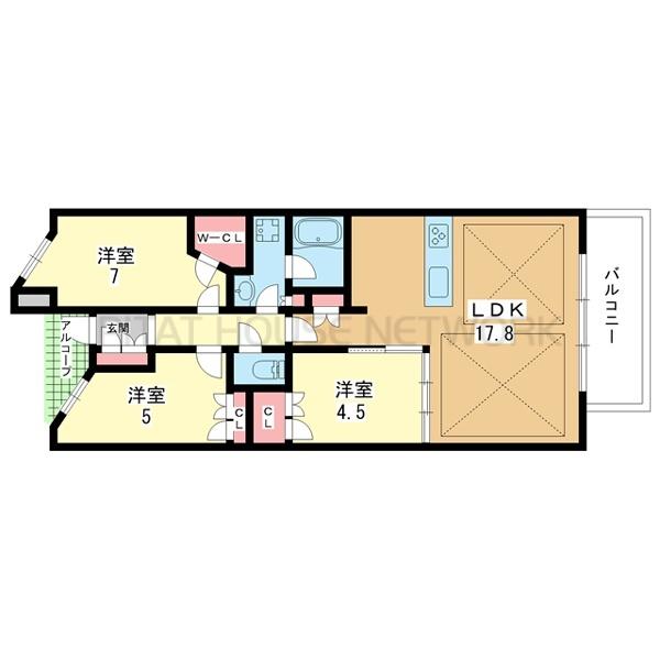 間取図(平面図)