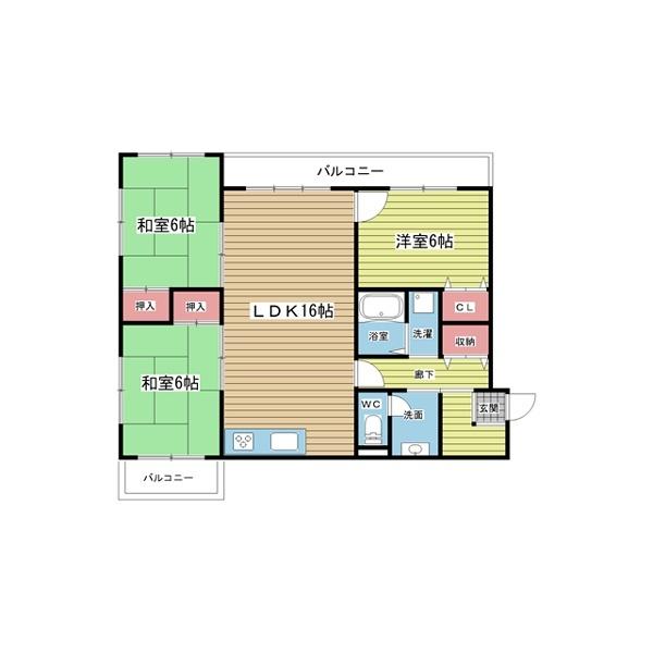 間取図(平面図)