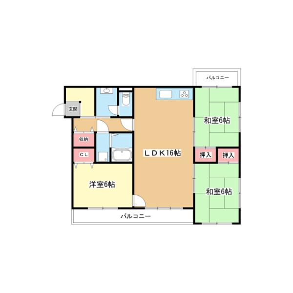 間取図(平面図)