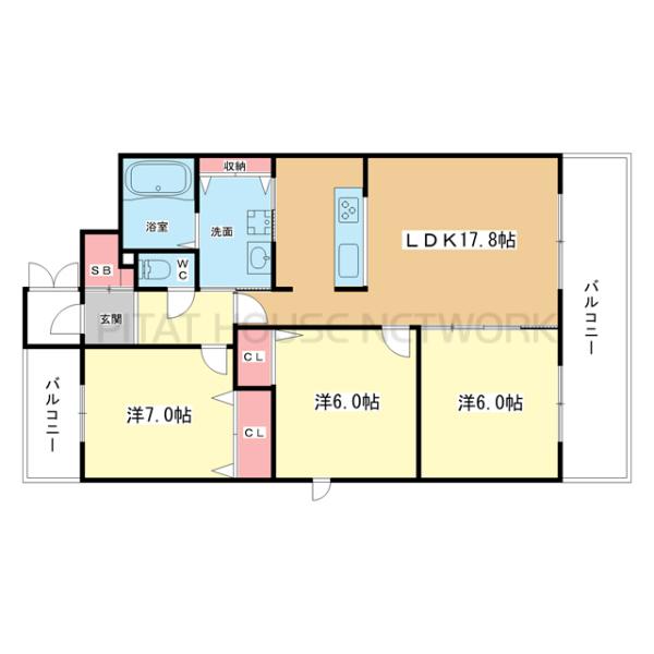 間取図(平面図)