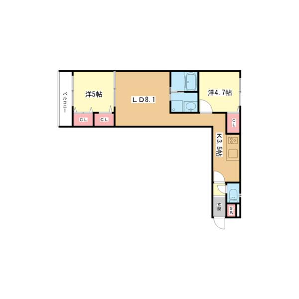 間取図(平面図)