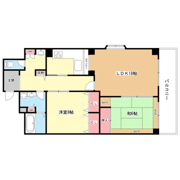 間取図(平面図)