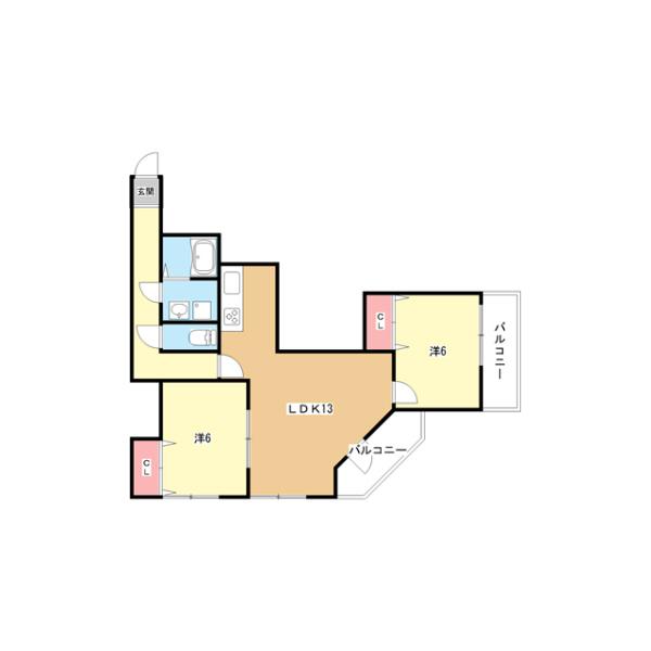 間取図(平面図)