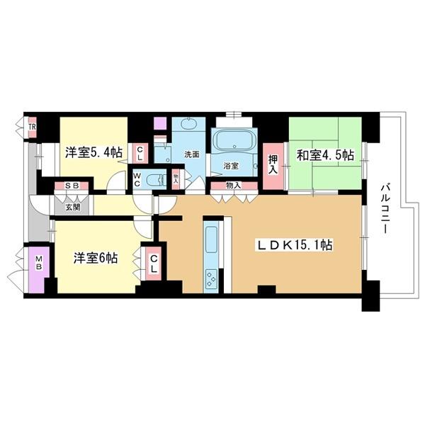 間取図(平面図)