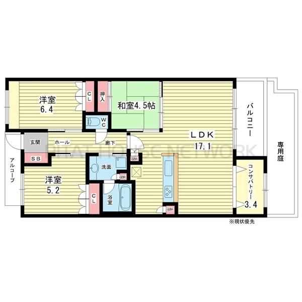 間取図(平面図)
