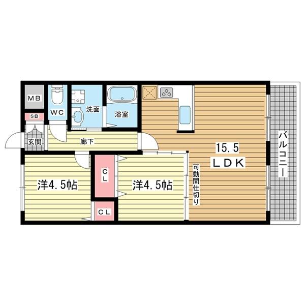 間取図(平面図)