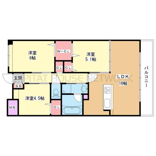 間取図(平面図)