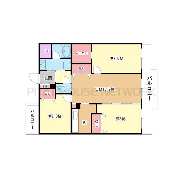間取図(平面図)