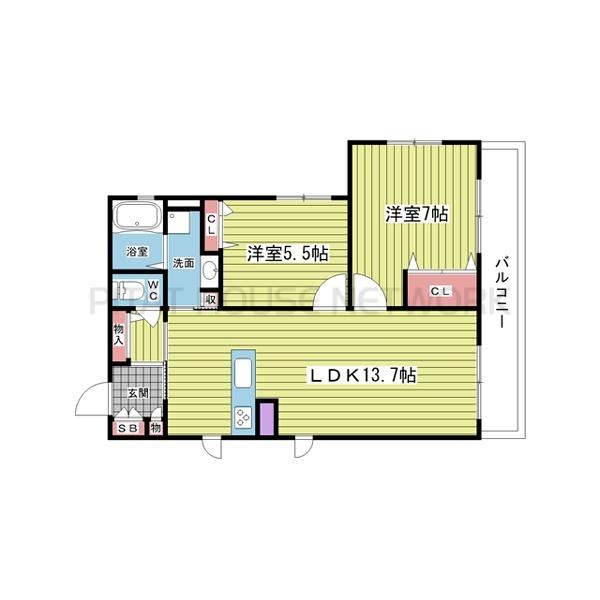 間取図(平面図)
