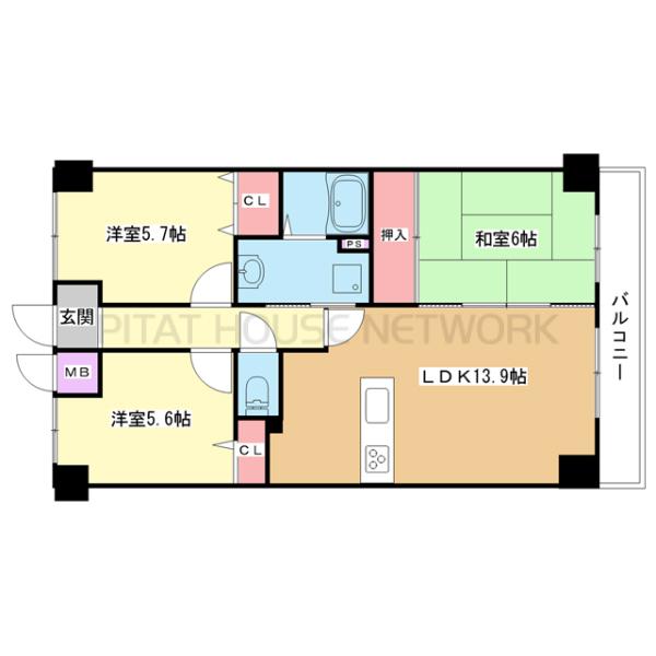 間取図(平面図)