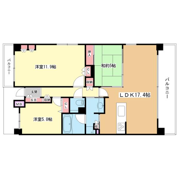 間取図(平面図)