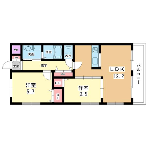 間取図(平面図)