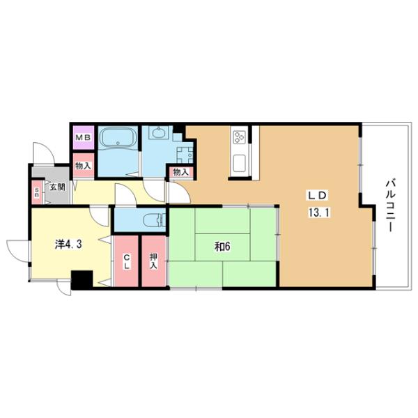 間取図(平面図)