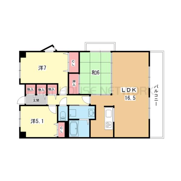 間取図(平面図)