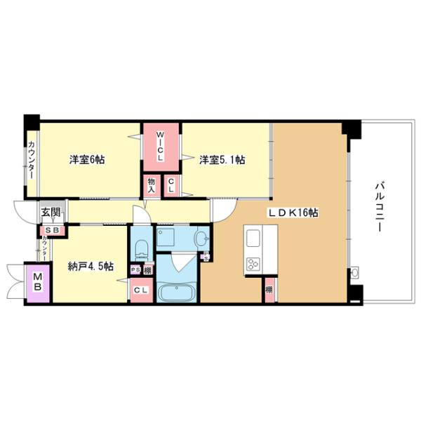 間取図(平面図)