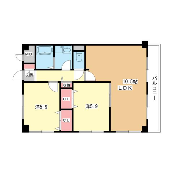 間取図(平面図)