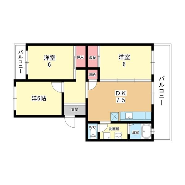 間取図(平面図)